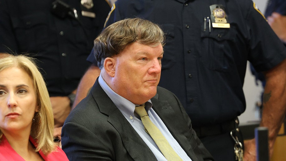 Gilgo Serial Killer Rex Heuermann seats in court for sentencing.