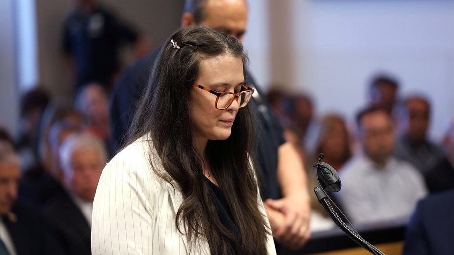 Violet Swagger makes a victim impact statement at the sentencing for Gilgo Beach Killer Rex Heuermann.