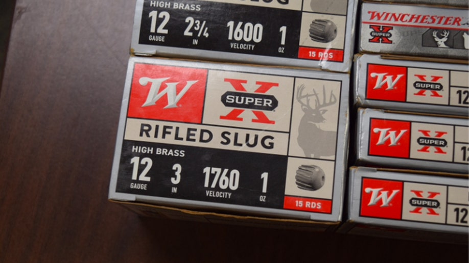Ammunition in smaller box