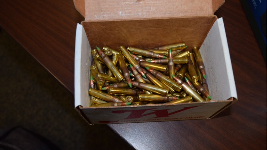 Ammunition in box