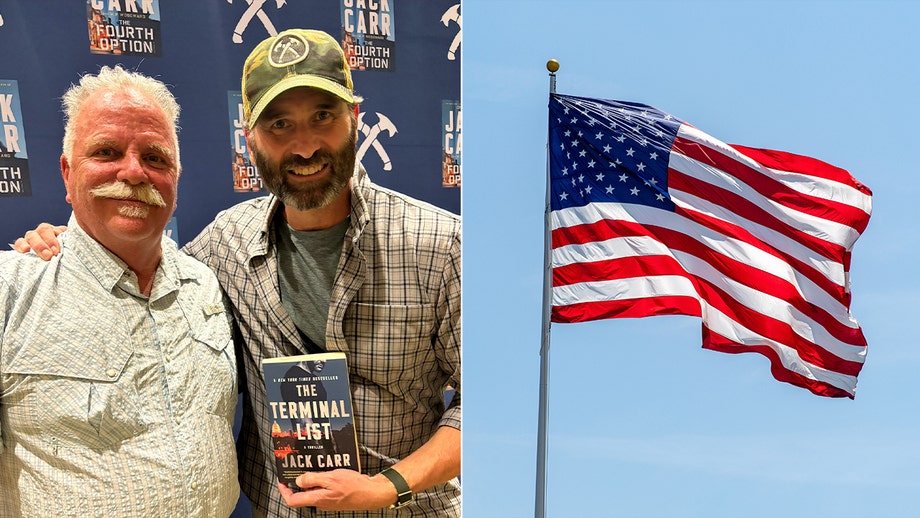 Teacher says bestselling author Jack Carr inspired students to embrace patriotism amid American values debate