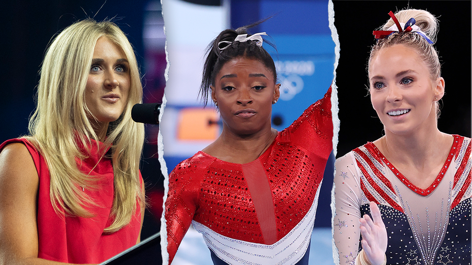 Riley Gaines and MyKayla Skinner send message to Simone Biles on women's sports debate after SCOTUS ruling