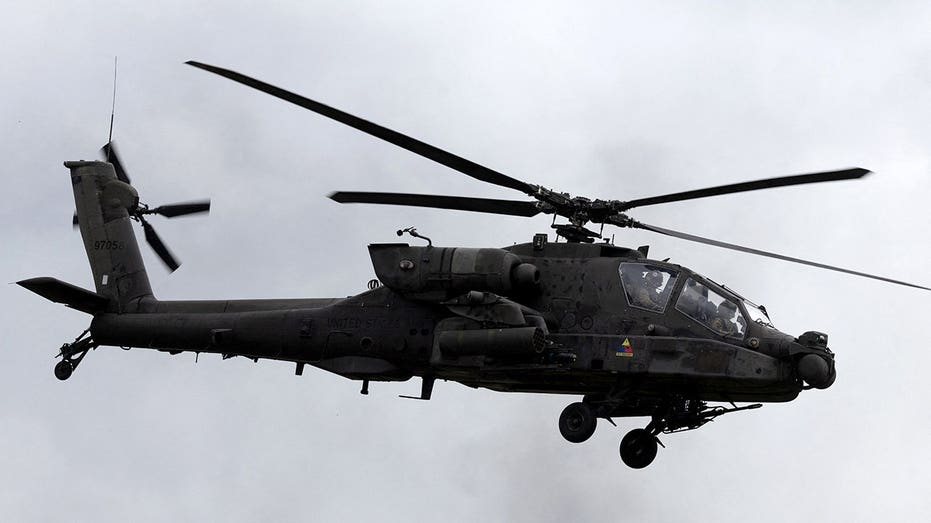 US Army helicopter goes down, but President Donald