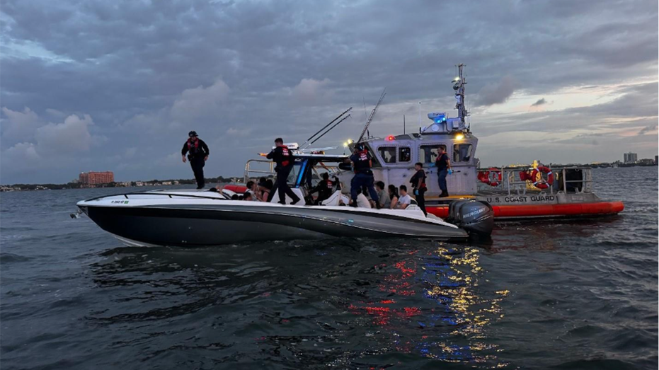 Coast Guard opens fire on boat smuggling 25 Chinese nationals near Florida after it refused to stop