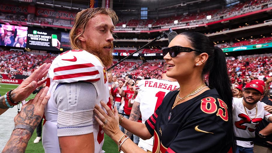 NFL wife Claire Kittle continues her meteoric rise up the pop culture rankings, home run off a head & MEAT!