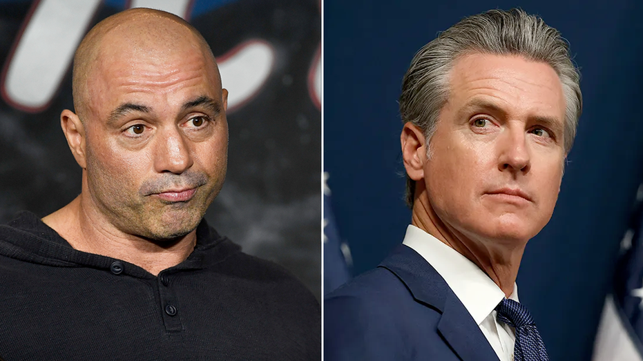Joe Rogan mocks Gavin Newsom for dismissing growing state problems as LA film production craters
