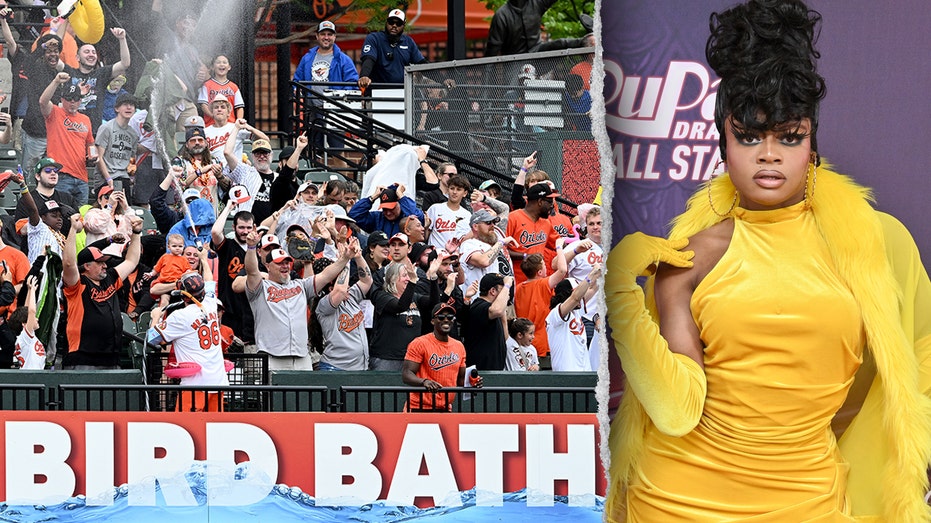 Baltimore Orioles tap drag queen as Guest Splasher in kid-friendly Bird Bath zone for Pride Night