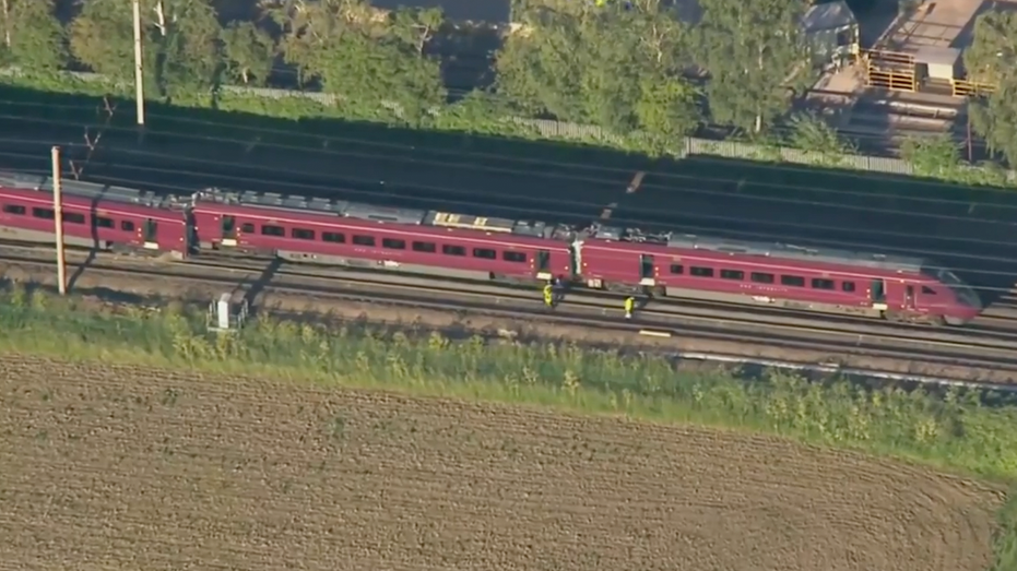 Two-train crash leaves victims bloodied as emergency crews rush to chaotic scene: report
