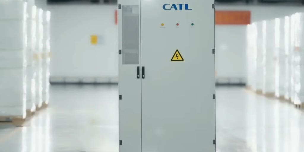 CATL launches sodium-ion battery system for commercial grid