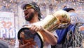 Knicks' NBA Finals MVP Jalen Brunson spotted with sling on arm in first public appearance since surgery - Fox News