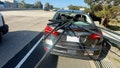 Unsecured metal pipes impale California sedan in terrifying highway crash - Fox News