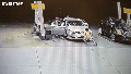 Georgia mother fights off alleged child snatcher with gas pump in surveillance video - Fox News
