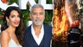 George and Amal Clooney evacuate France home as wildfires spread across Europe - Fox News