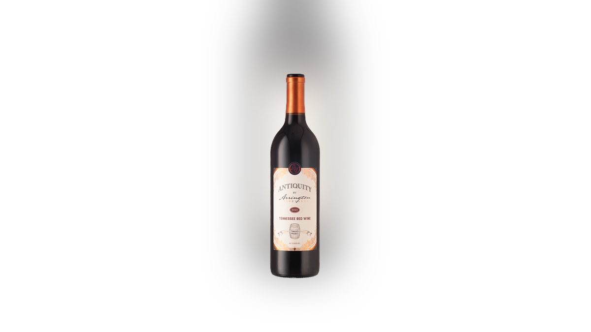 This wine is stored in whiskey barrels for a unique flavor in every sip.