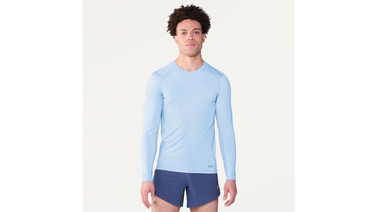 Runners will love this long-sleeve tee.