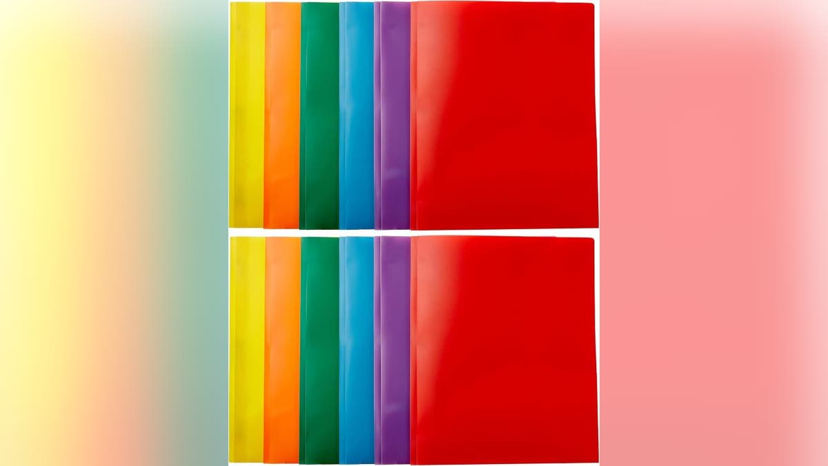Stay organized with color-coded folders.