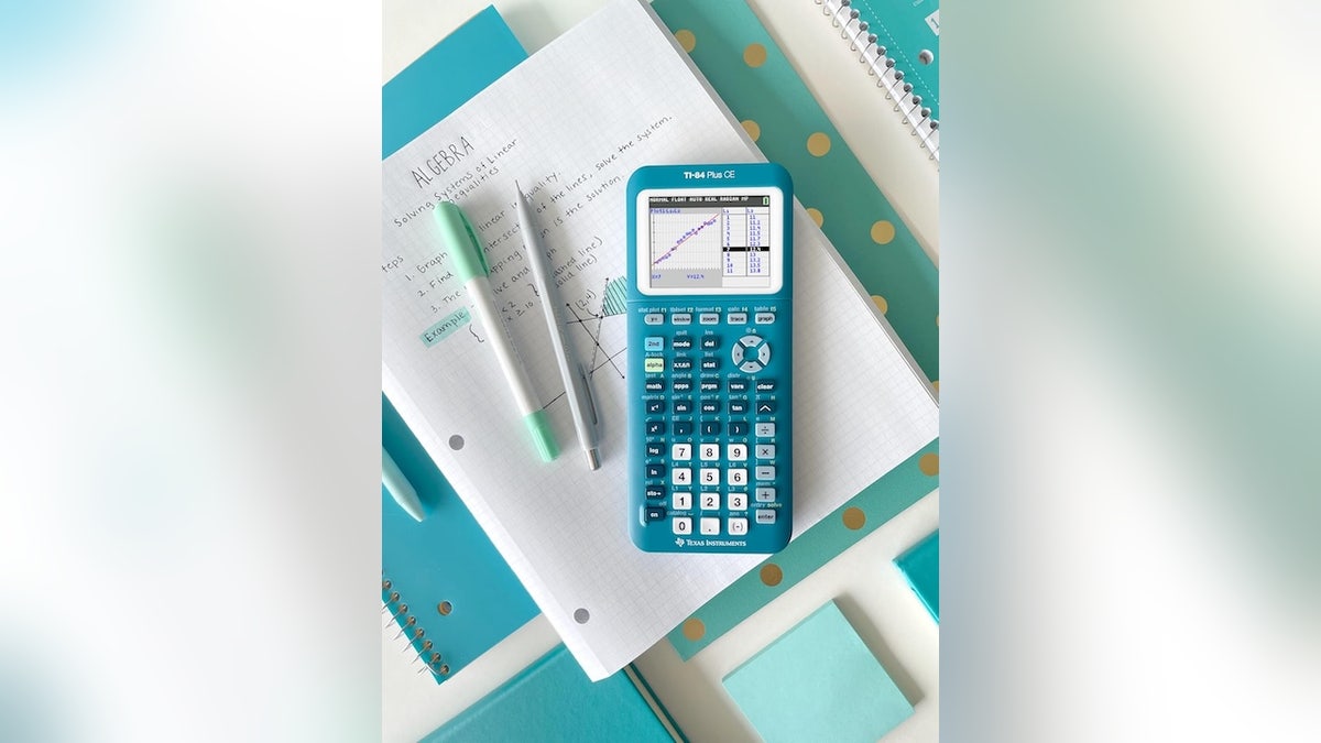 This calculator is approved for the SAT, ACT and AP exams.
