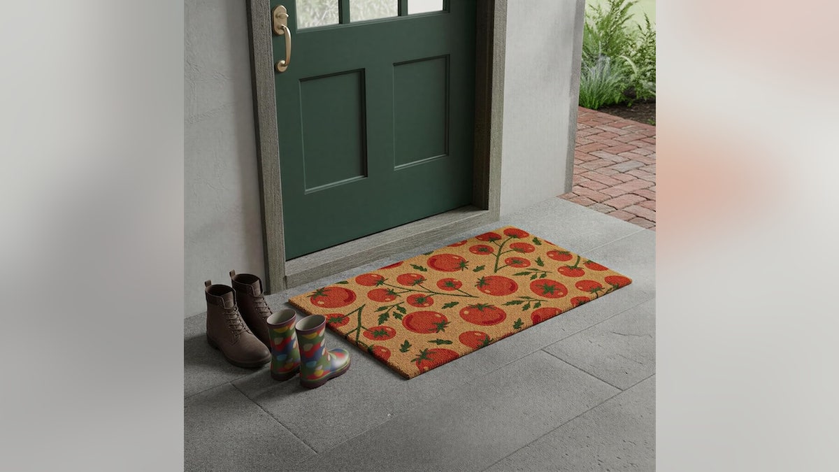 Greet summer with a seasonal produce doormat.