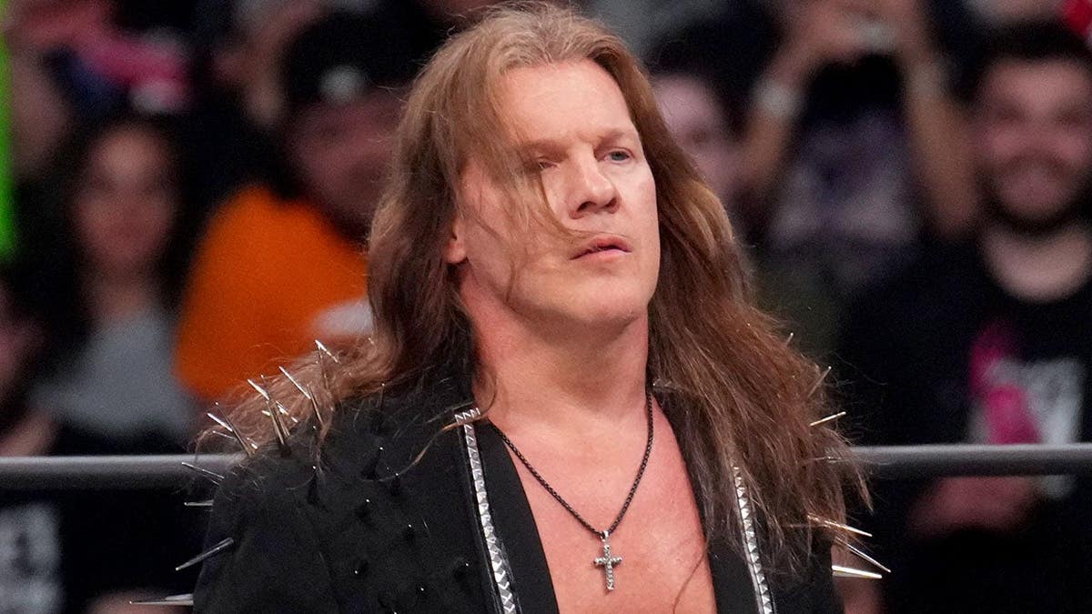 Chris Jericho appears during AEW Dynamite at Footprint Center.