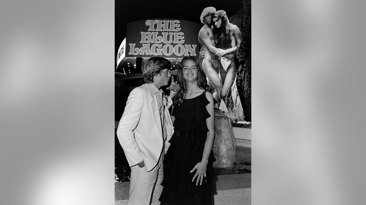 Christopher Atkins and Brooke Shields attend an event at a theater in Hollywood, California.