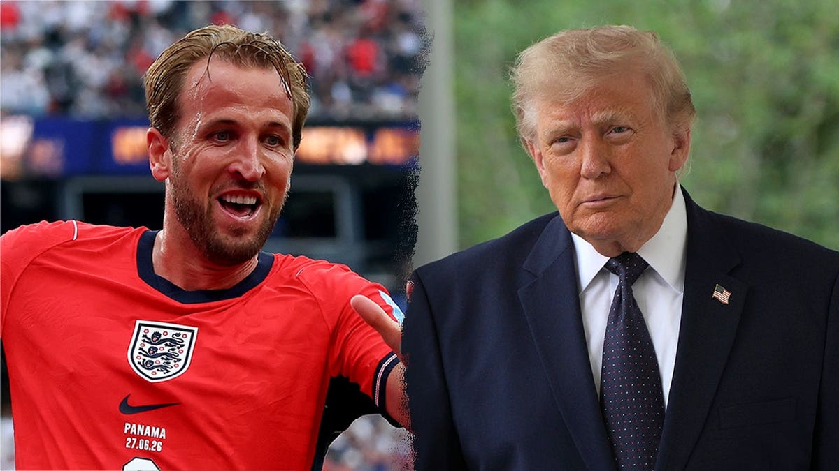 Harry Kane and Donald Trump