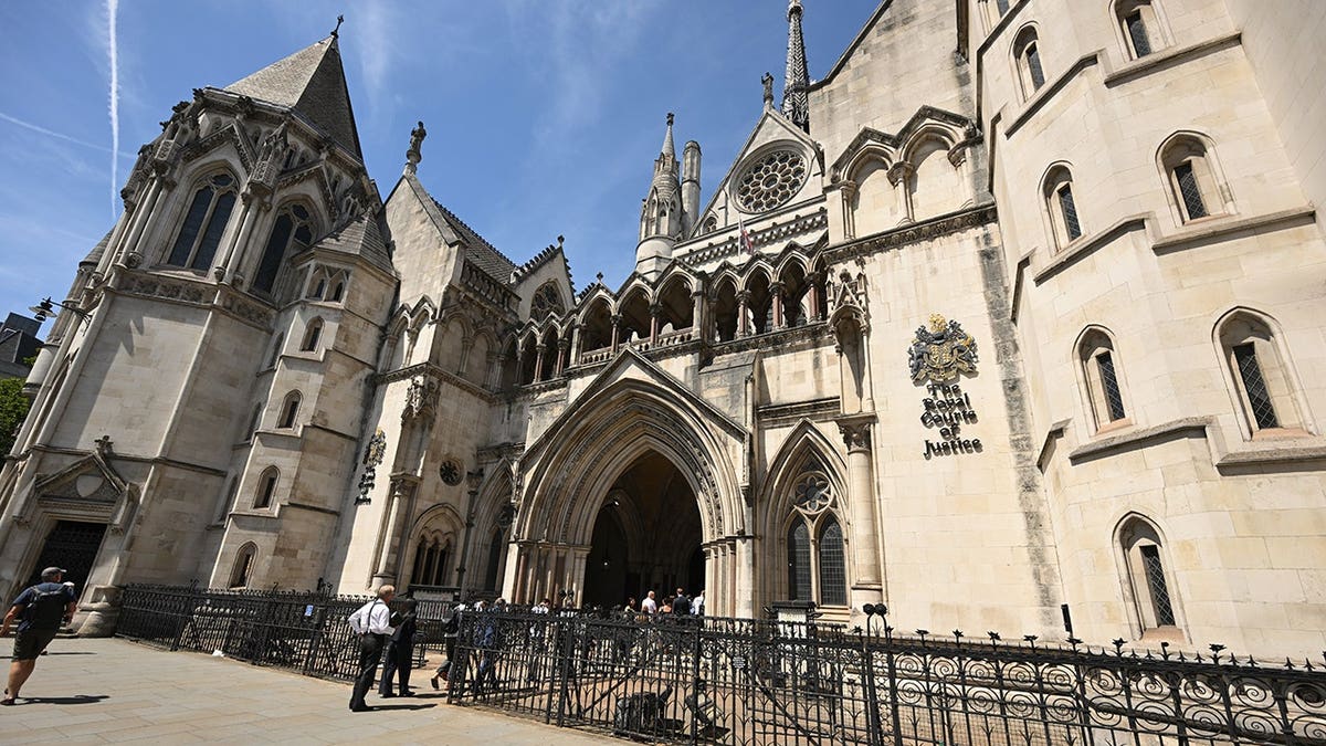 A view of London's Royal Courts.