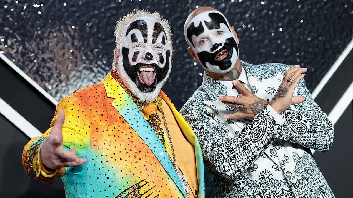 Violent J and Shaggy 2 Dope stop by at the MTV Video Music Awards in Elmont, New York.
