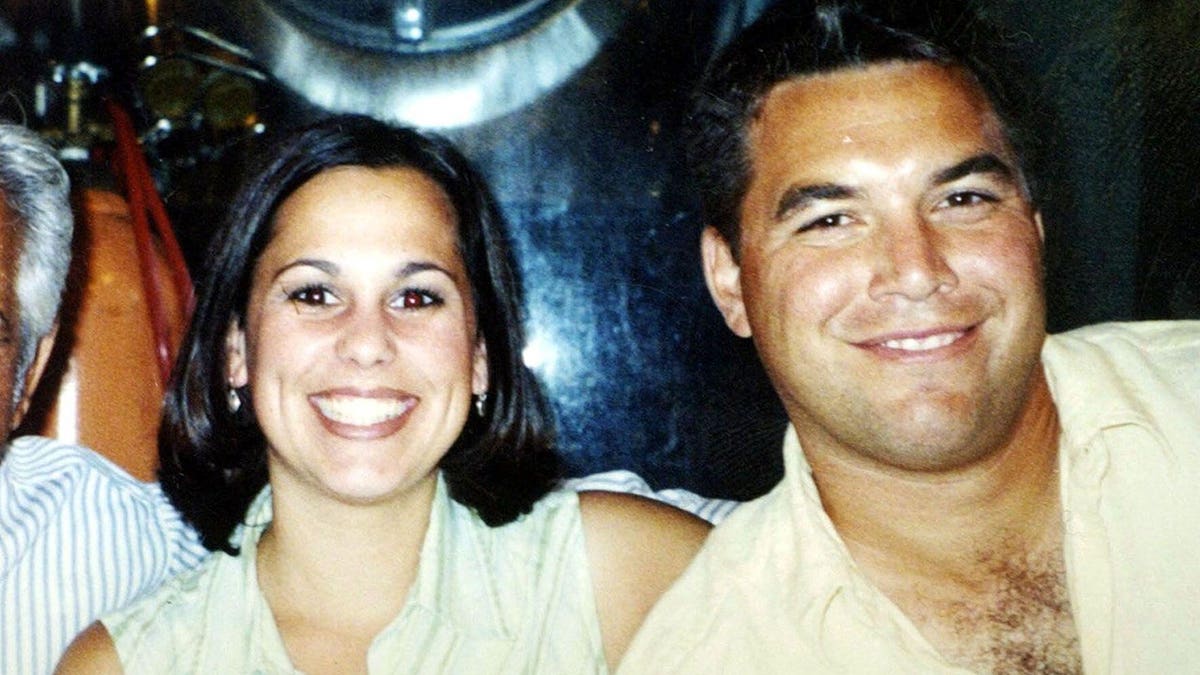 Scott Peterson stands with Laci Peterson in an undated picture.