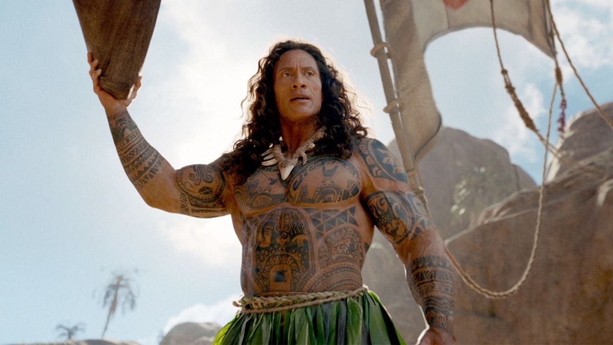 Dwayne Johnson in Moana