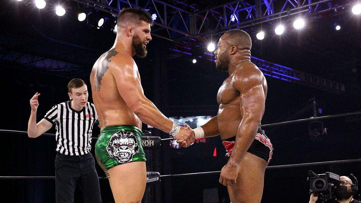 Pro wrestler Jonathan Gresham talks drive to get back into ring after suffering two strokes