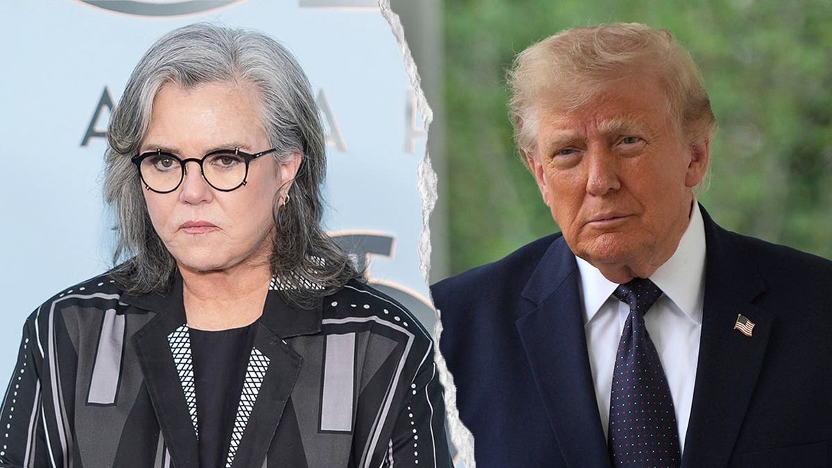 Rosie O'Donnell and Donald Trump