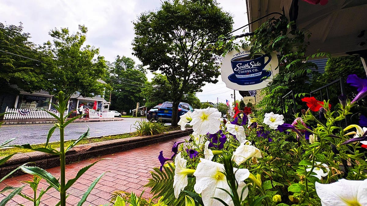 image shows coffee shop on Chester main street