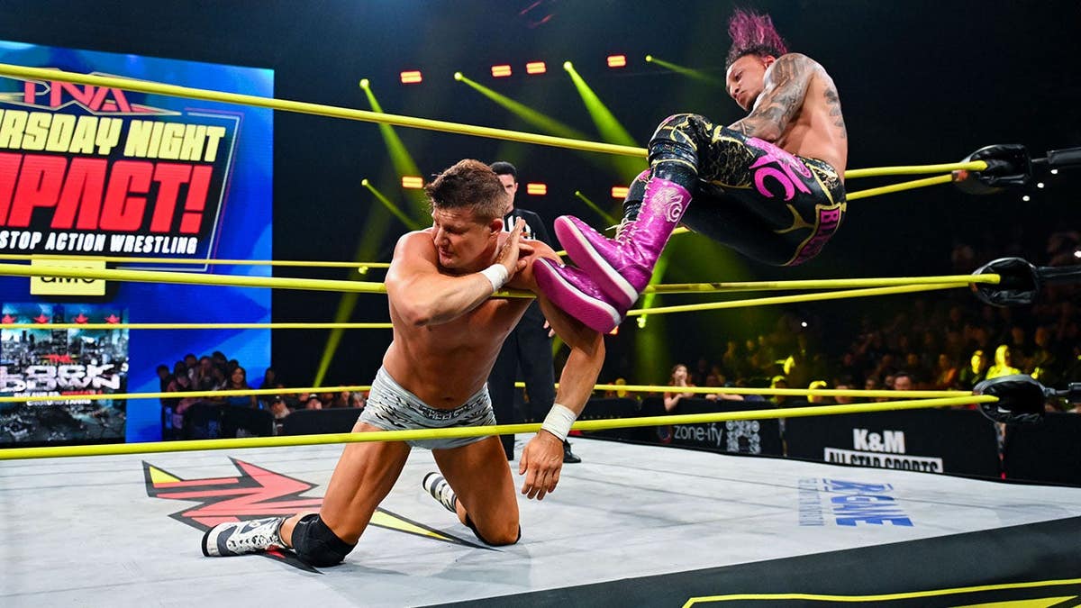 TNA star KC Navarro recalls competing in Ultimate X match against mentor Amazing Red at Slammiversary