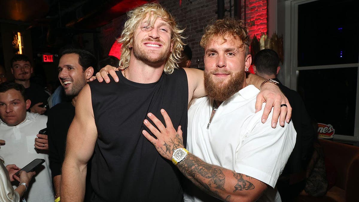 Logan Paul and Jake Paul attend an event in New York City.