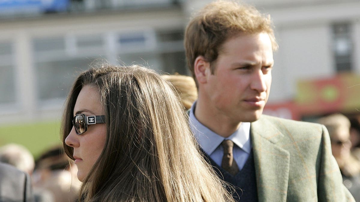Prince William and Kate Middleton attend the Cheltenham Festival race meeting.