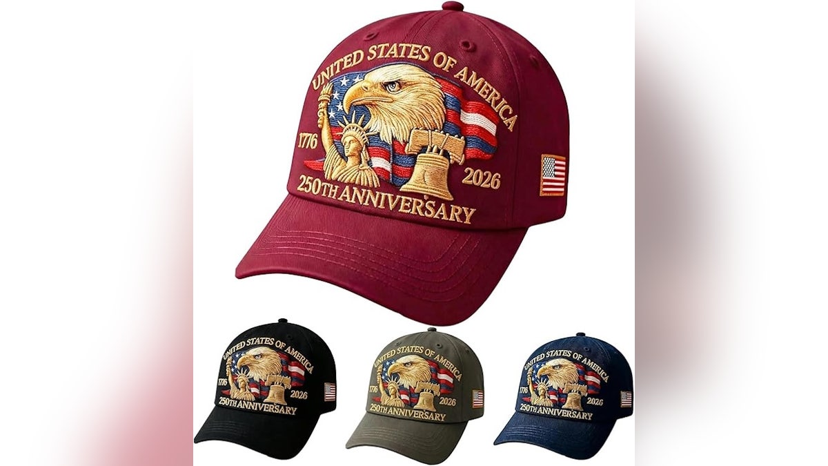 Make a statement with this commemorative cap.