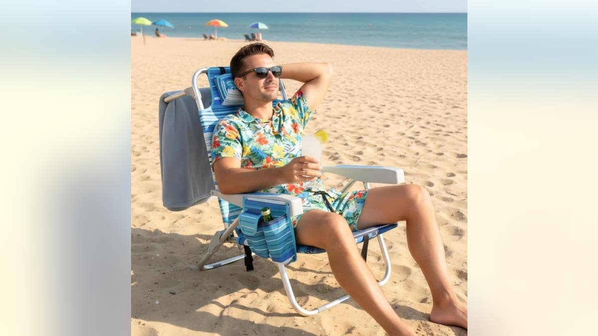 Pack lightweight chairs for the beach.