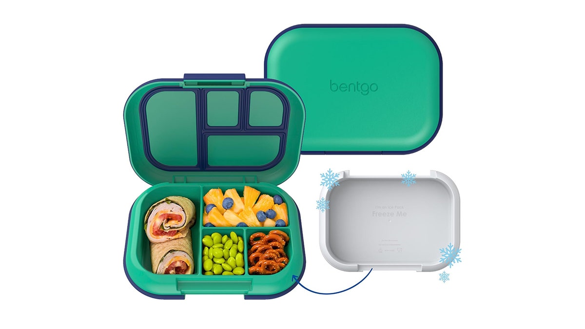 Keep your child's lunch safe in this leakproof box.