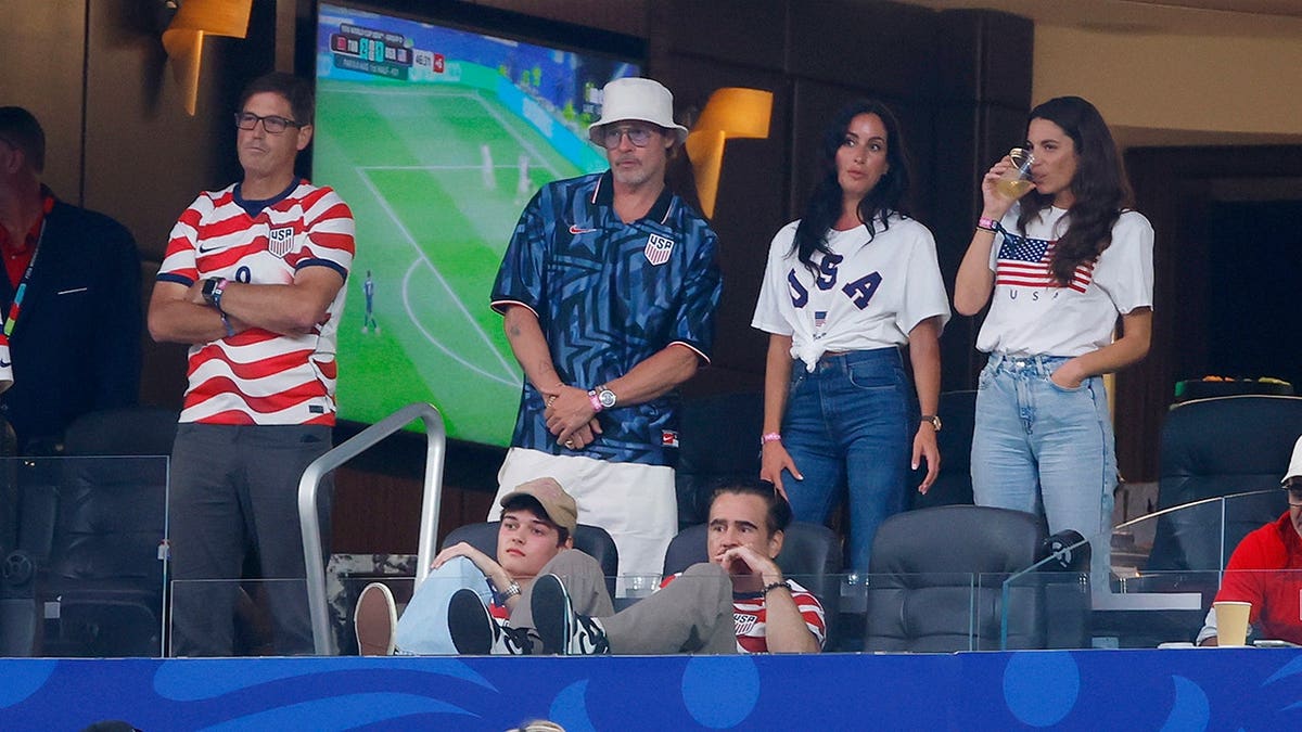 Brad Pitt Beckham Among Celebrities Spotted At FIFA World Cup 2026 Brad Pitt World Cup 