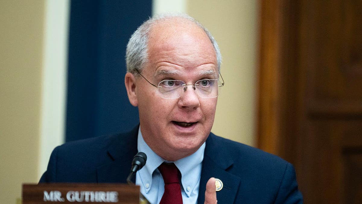Rep. Brett Guthrie speaks at a House Energy and Commerce Subcommittee hearing.