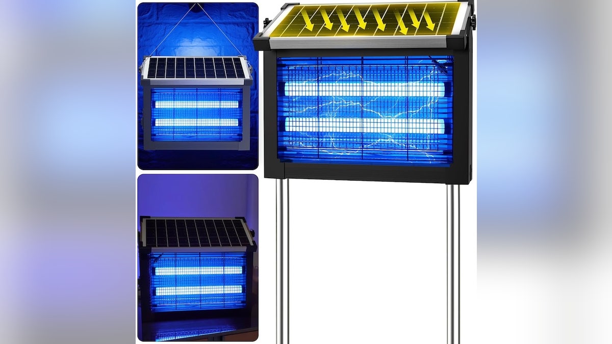 Keep insects at bay with this bug zapper.