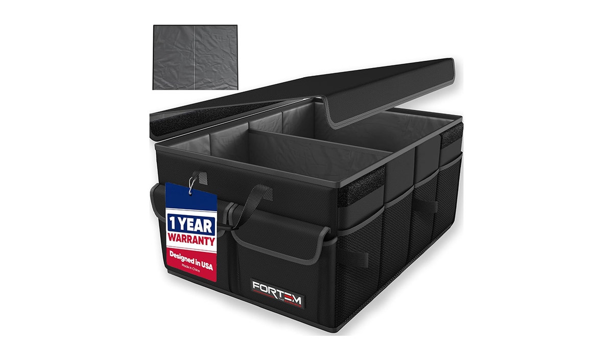 Organize the back of your vehicle with this car caddy.
