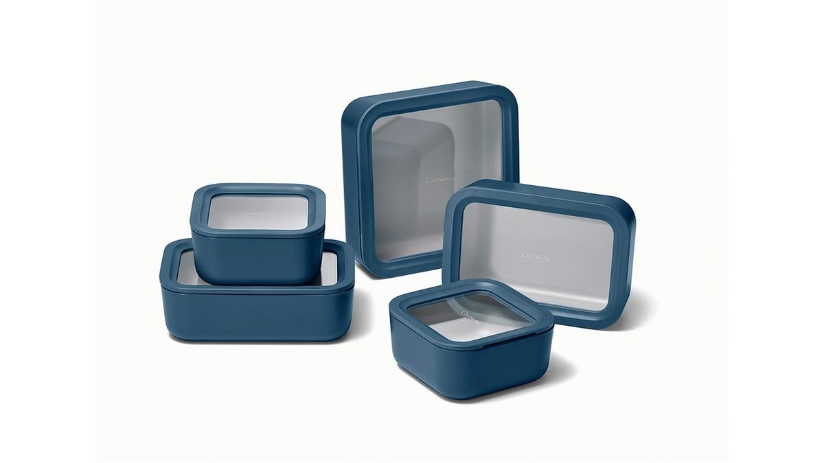 Easily clean and store this 13-piece set.