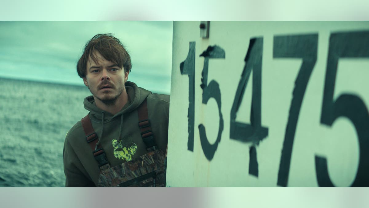Charlie Heaton as Wade in a scene from Below.