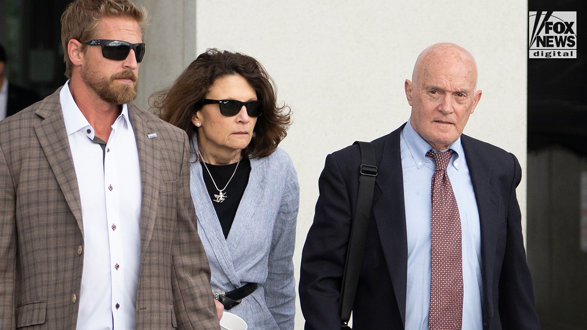 Charlie Kirk's mother and father leave court