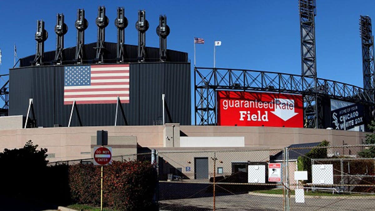 Guaranteed Rate Field, home of the Chicago White Sox, stands in Chicago.