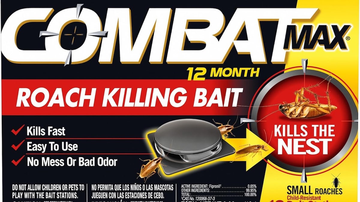 Combat Max will help control odors from pests.