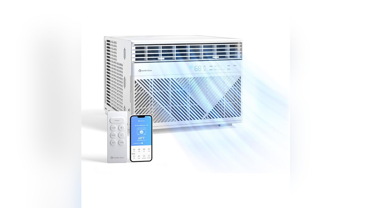 Easily install this WiFi-capable window AC.