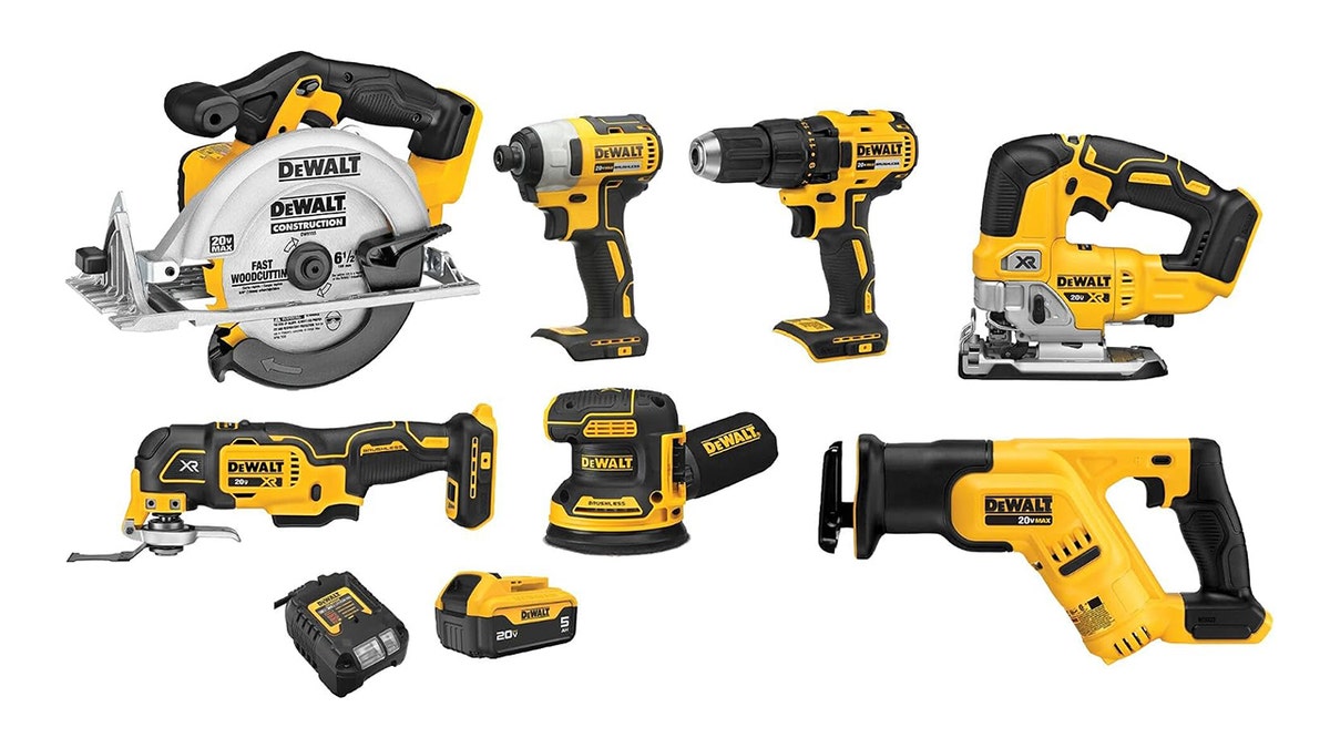 Get seven of DeWalt's most popular tools in one kit.