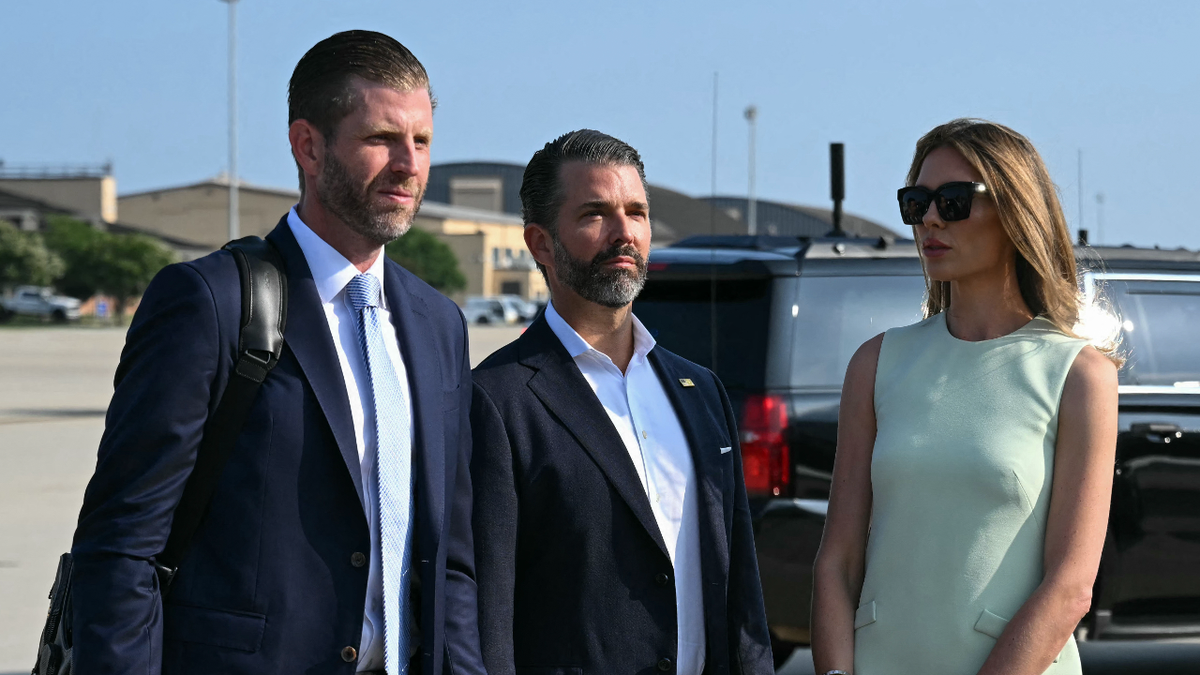 Eric Trump and Donald Trump Jr.